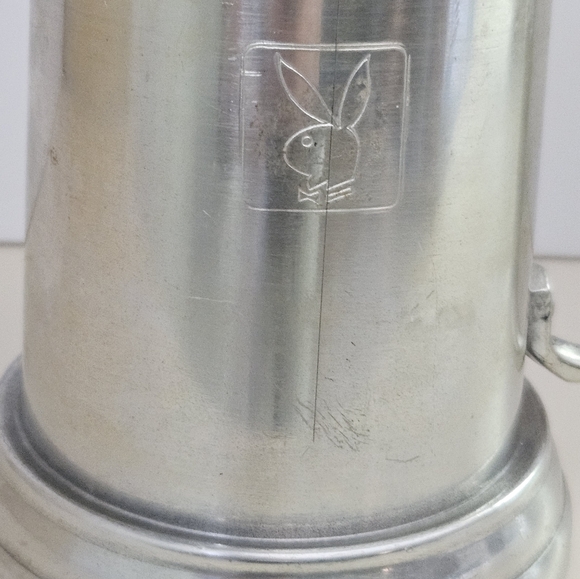 1960's Playboy Aluminum 16oz Beer Stein - Picture 5 of 6